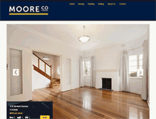 Tablet Screenshot of mooreco.com.au